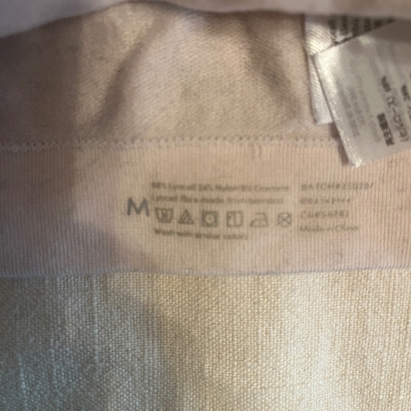 Boody Triangle Bralette Size Medium, Powder pink - Picture 2 of 5